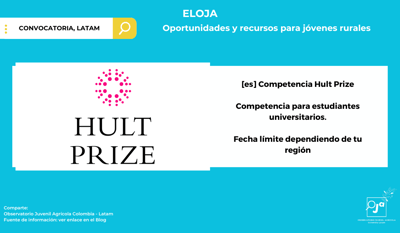 ¡Únete al Desafío Hult Prize 2024!